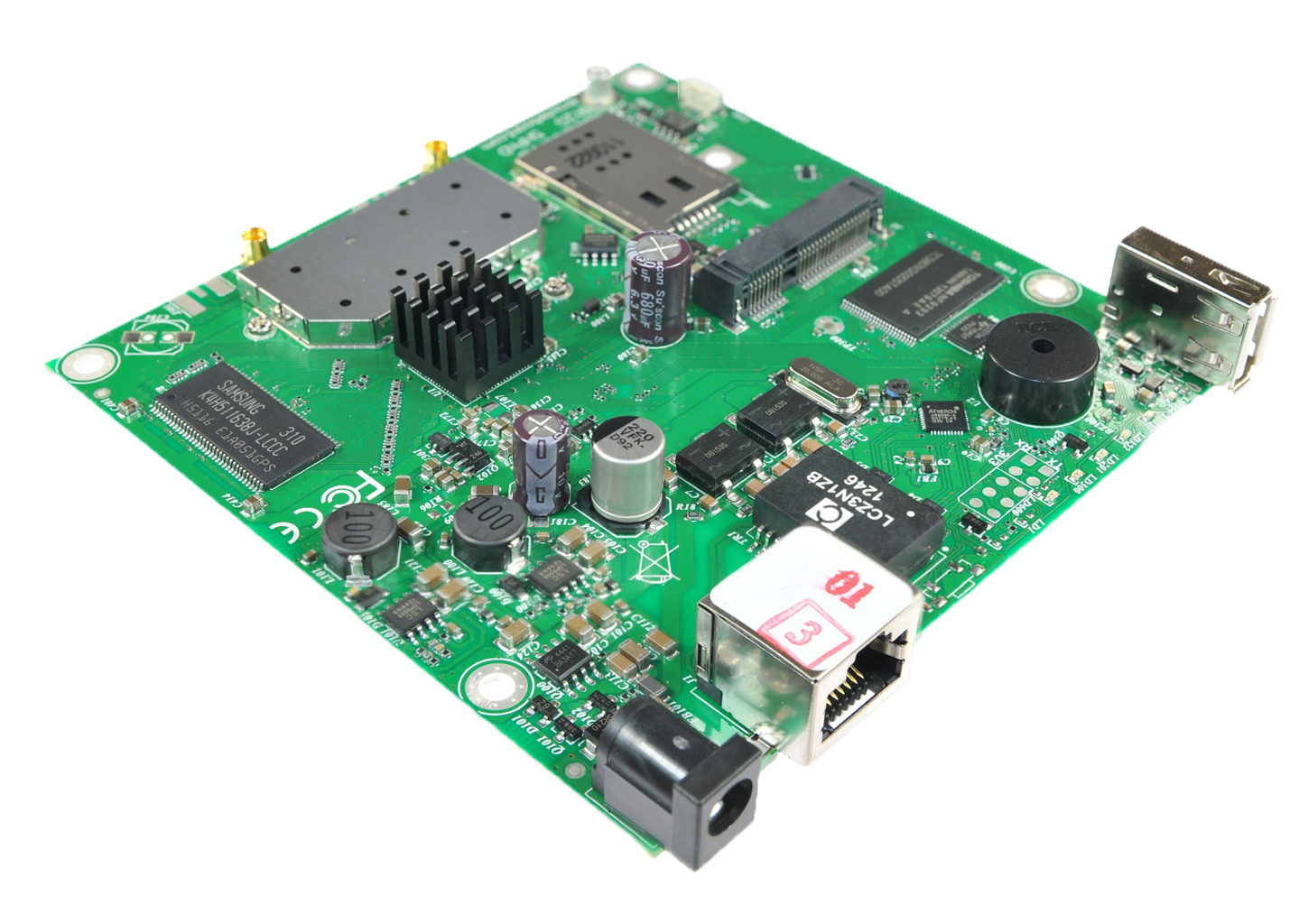 MicroTick Routerboard 600MHz CPU 64MB RAM RB912UAG-2HPND MicroTick Routerboard 600MHz CPU 64MB RAM MicroTick Routerboard RB912UAG-2HPnD 600MHz CPU, 64MB RAM, 1xGigabit Ethernet, onboard 2.4Ghz wireless, miniPCI-express, USB, SIM slot, RouterOS L4