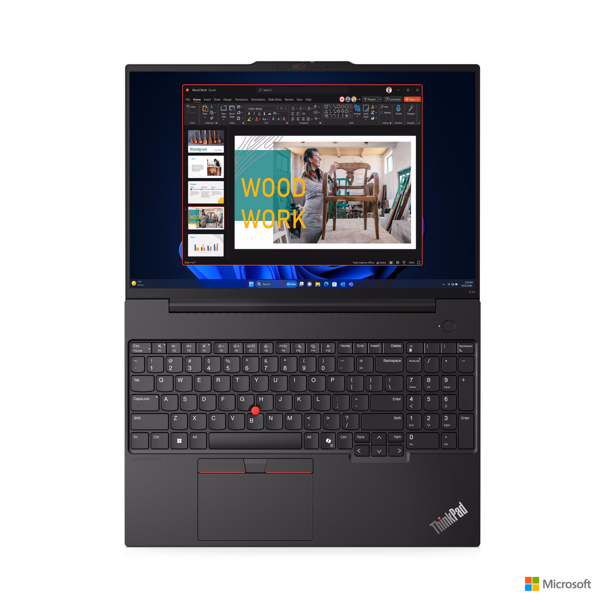 ThinkPad_E16_Gen_2_Intel_CT2_03 21MA001PGR LENOVO THINKPAD E16 GEN2 ULTRA 7-155H 16GB/512GB/16"/EN/AR + BAG ThinkPad E16 Core Ultra 7 155H 16GB DDR5 RAM LENOVO AI PC ThinkPad E16 Gen 2 Intel® Core™ Ultra 7 155H with AI Boost, up to 11 TOPS | 16GB DDR5 RAM , 512GB SSD NVMe® | Intel® Arc™ Graphics  | 16 inch WUXGA IPS Display | Backlit, English Arabic Keyboard | DOS | IR Camera , Fingerprint Reader | Bundled Lenovo® Bag | BLACK