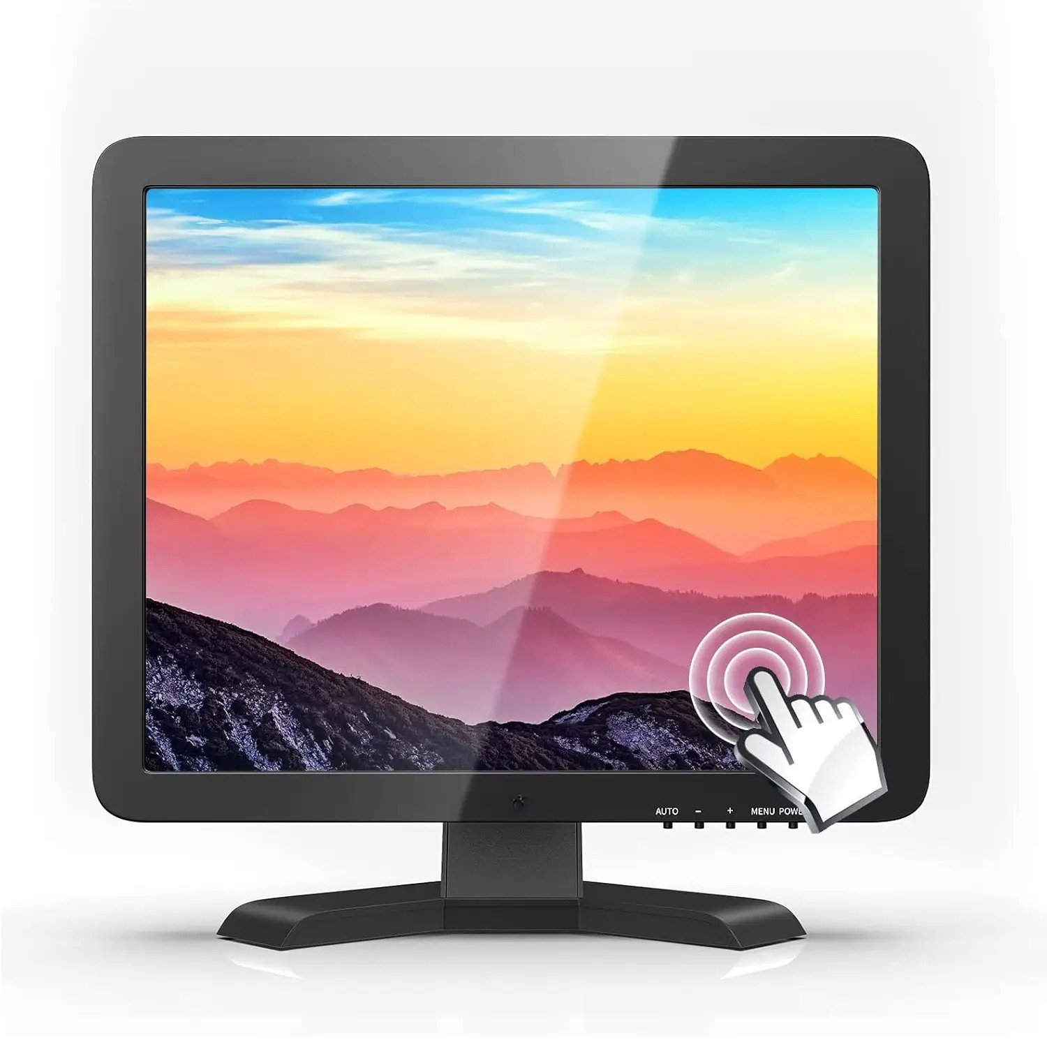 17 inch Touchscreen POS Monitor VGA HDMI VGA Connectivity (5) TY-177 17 inch Touchscreen POS Monitor VGA HDMI VGA Touchscreen Monitor, 17 inch LED TFT Touch Screen for POS System, 1280x1024 Resolution VGA Monitor Touchscreen for PC POS Cashier Retail Restaurant Bar Coffee Store Menu Order Point of Sale