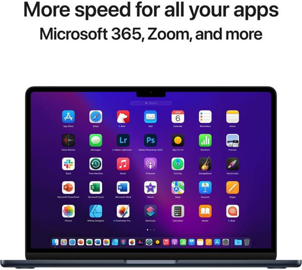 Apple MacBook Air 13 inch M2 Chip 8GB RAM 256GB SSD Top Amp (2) MLY33PA/A MacBook Air 13 inch M2 Chip 8GB RAM 256GB SSD Apple MacBook Air MLY33 13.6-Inch Display : Apple M2 chip with 8-core CPU and 8-core GPU, 256GB SSD, English Keyboard - Midnight