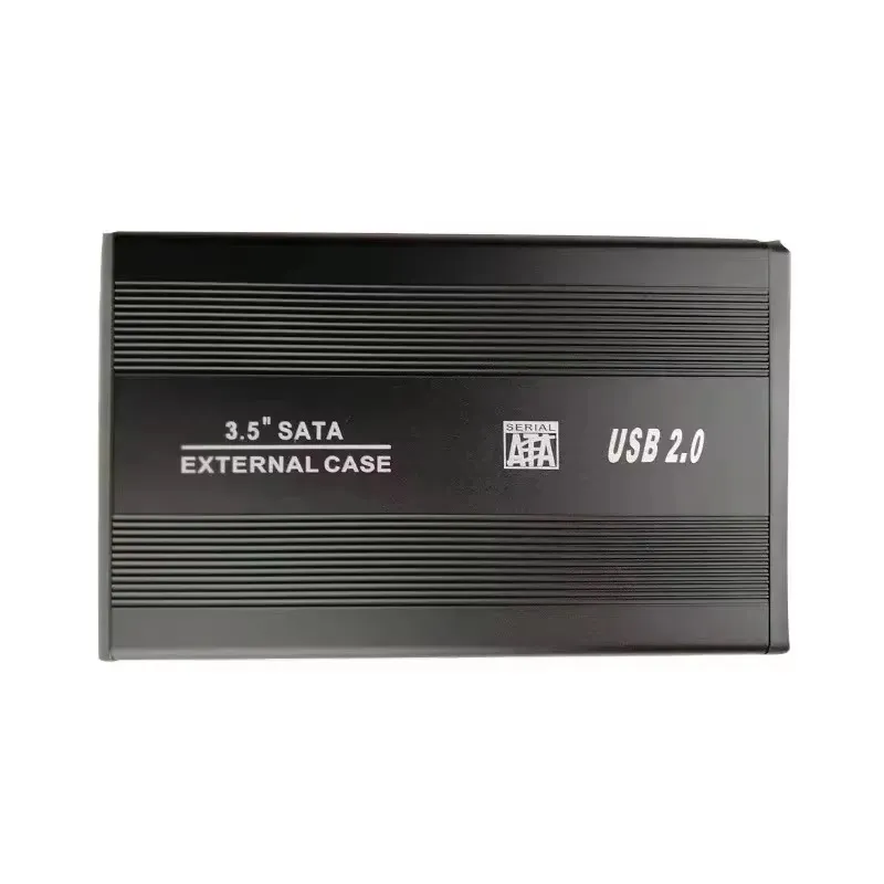 ENC-3.5-2 (1) ENC-3.5-2.0 High-Speed 3.5-Inch SATA HDD Enclosure with Aluminum Design, Tool-Free Installation, and USB 2.0 Interface for Seamless Data Transfer and Storage