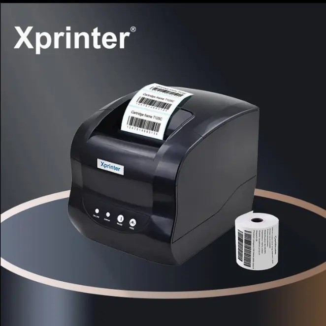 XPRINTER-XP-365B+L Xprinter Thermal Receipt Printer USB LAN Xprinter XP-365B 3" USB + LAN Thermal Receipt Printer, 203 DPI, Direct Thermal, 120 mm/sec Speed, Auto-Cutter, Supports Thermal Paper, 4MB RAM, 4MB Flash, Windows Compatible