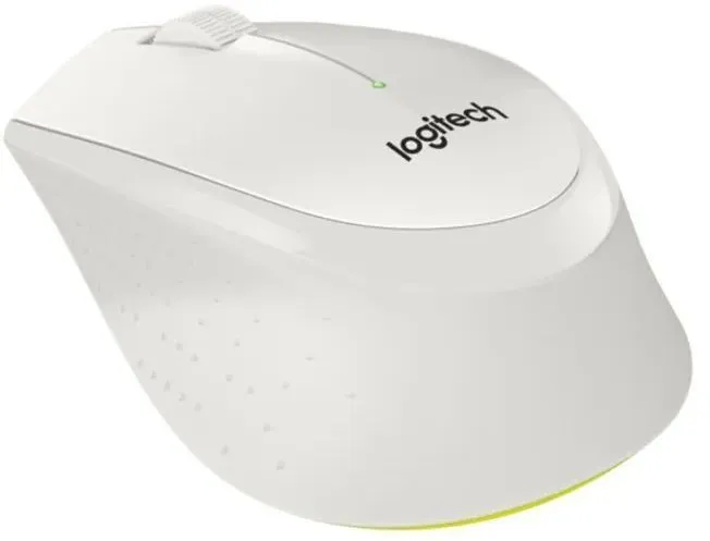 Logitech M330S Silent Plus Wireless White Mouse: Silent Clicks, 2.4GHz Wireless, Ergonomic Design, Long Battery Life, Ideal for Work, Study, and Everyday Use. - Image 3