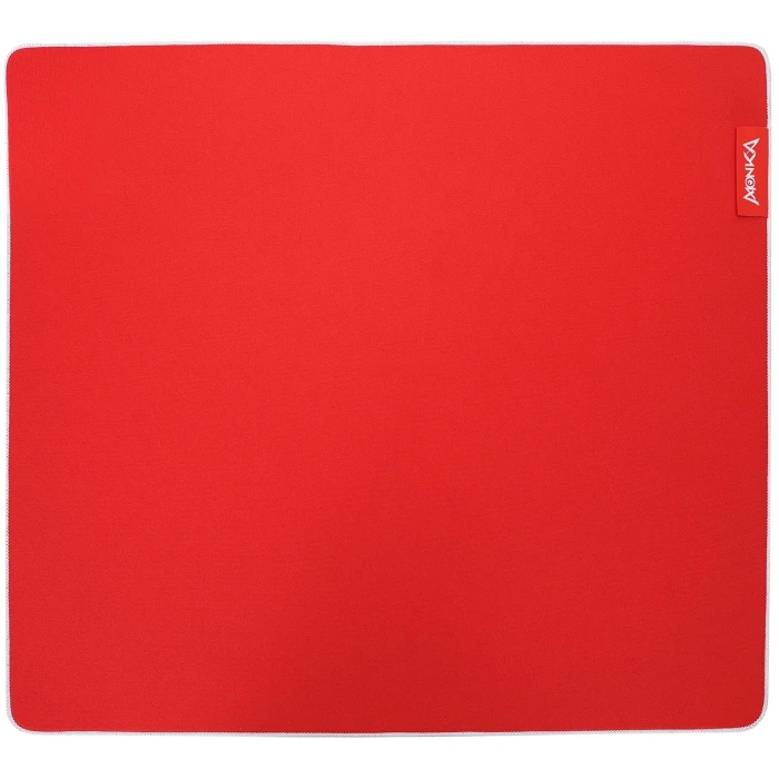 Marvo Gaming Monka ZOWA L RD Mousepad – Large Size 450x400mm, Low Profile, Anti-Slip Rubber Base, Stitched Edges