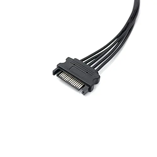 SATA Power to 5 SATA Converter Cable – High-Quality, Durable, Fast Transmission, Easy Plug & Play