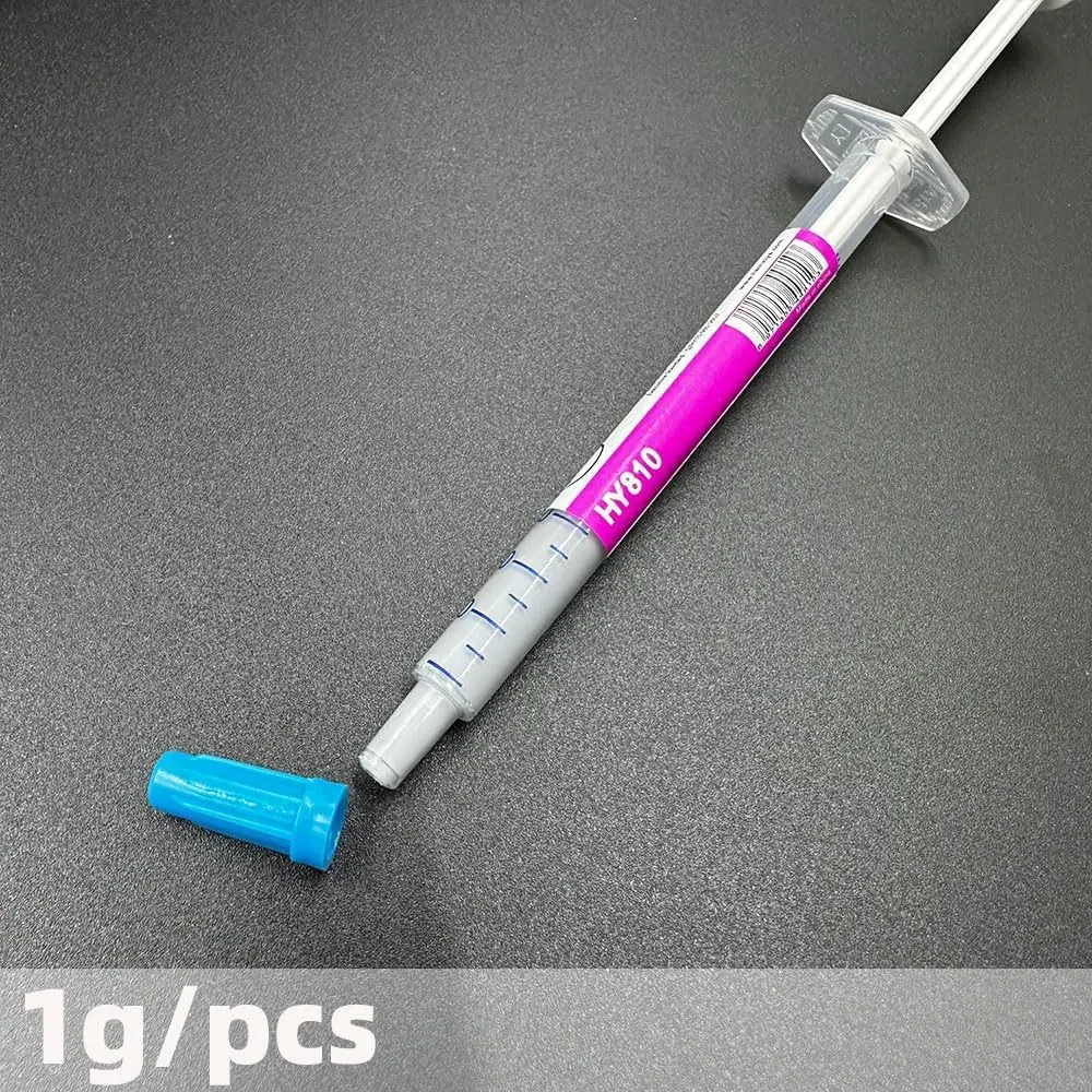 HM501 Thermal Paste 1 gram Silicone Grease HM501 Performance Thermal Paste 1 gram , Silicone Grease: Boost Heat Transfer, Ensure Stable Temperatures, Non-Conductive & Durable for CPU/GPU/PC/PS4/Xbox/Processor | 1g 1pcs