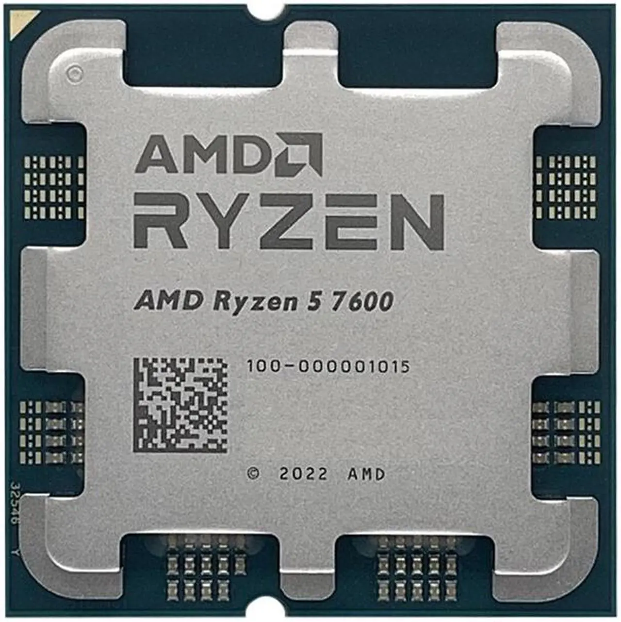 AMD Ryzen™ 5 7600 Tray Desktop Processor With 6 Zen 4 Cores, 12 Threads, 5.1GHz Boost, Radeon Graphics, DDR5 Support, PCIe® 5.0, AM5 Socket - TRAY | 1 YEAR WARRANTY