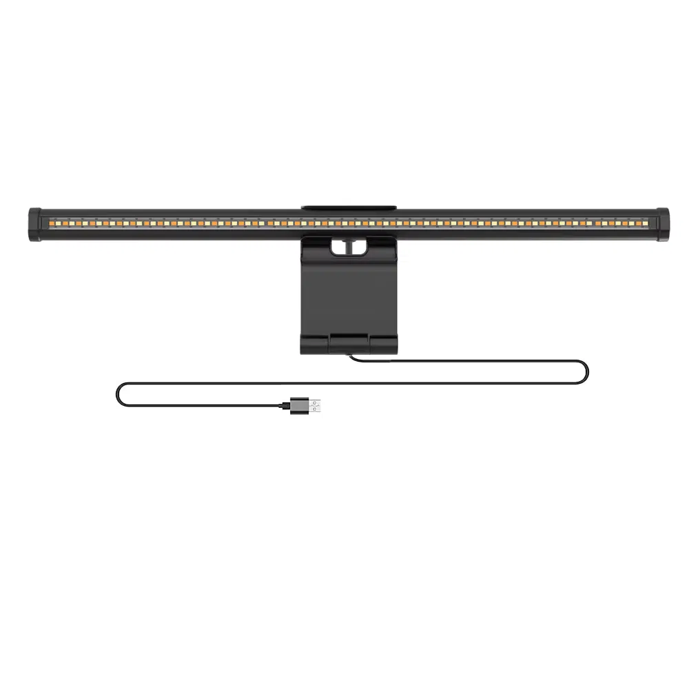 Monitor Screen Light Bar – RGB Backlit, Stepless Dimming, Anti-Glare, LED Eye-Care Lamp for Work, Gaming & Study