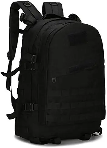 EZ W825 15.6" Tactical Backpack – Military-Grade Nylon, 30L Capacity, Lightweight & Durable | Black