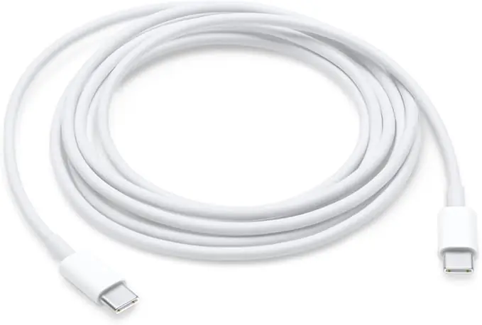 Apple USB-C Charge Cable – 2M, Fast Charging & Data Transfer, Compatible with iPhone 15/16 Series, iPad, MacBook, AirPods, and More – White