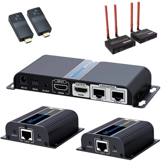 KVM & HDMI Extenders / Splitters