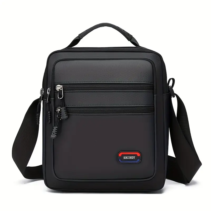 EXP037 SLING BAG: Water-Resistant, USB Charging Port, Anti-Theft Design, Multi-Compartment, Ergonomic Strap – Ideal for Travel, Outdoor, and Daily Commute | BLACK