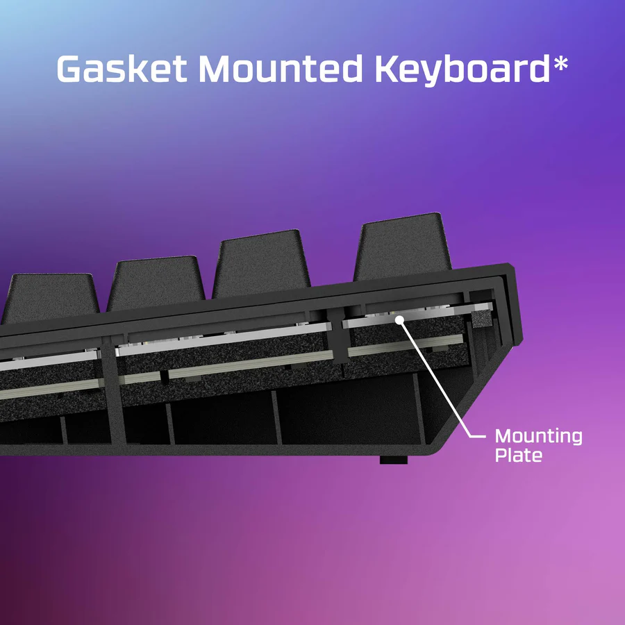 hyperx_alloy_rise_75_annotated_4_gasket_mounted_en_900x HyperX Alloy Rise 75 Mechanical Gaming Keyboard – 75% Layout, Hot-Swappable Red Linear Switches, RGB, Gasket Mounted, Ambient Sensor, 8K Polling, Wired - Image 10