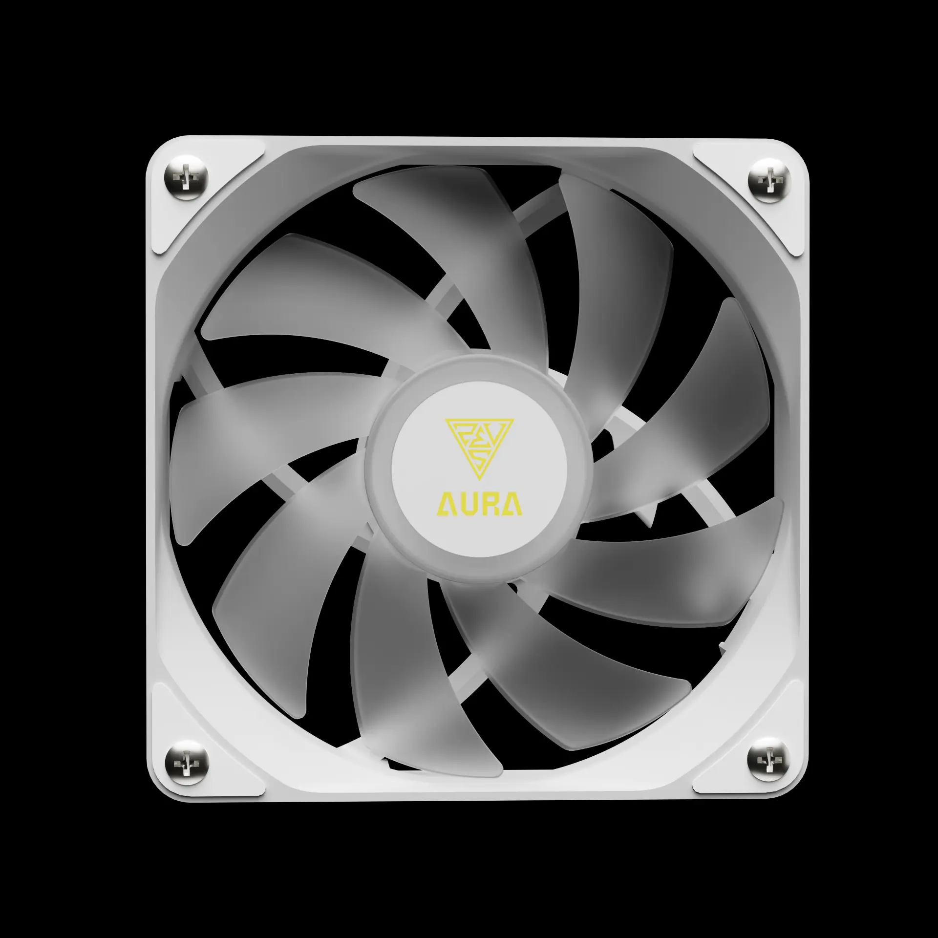 AURA_GL360_DIGITAL_WH_Exh7 AURA-GL360-DIGITAL-W GAMDIAS AURA GL360 LIQUID COOLER DIGITAL 3xARGB PWM WHITE GAMDIAS AURA GL360 Digital WH Liquid Cooler With 2.1” Real-Time Display, ARGB PWM Fans, Copper Base, 73.7 CFM Airflow, 396mm Radiator, AM5 & LGA 1851 Support, Zeus Cast Software | WHITE