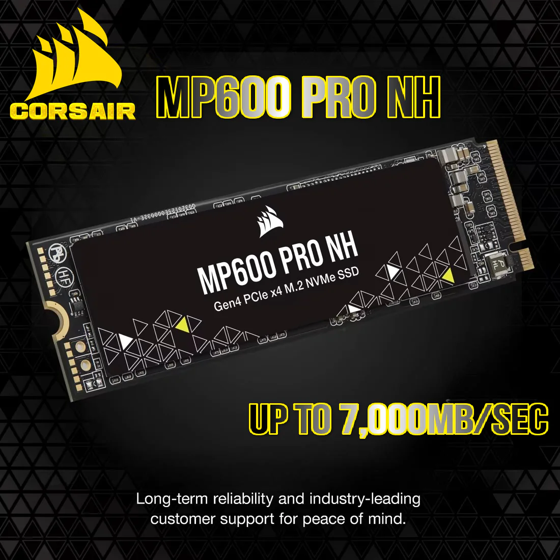 MP600_PRO_NH_ddfh F2000GBMP600PNH CORSAIR MP600 PRO NH 2TB 7000MB/S