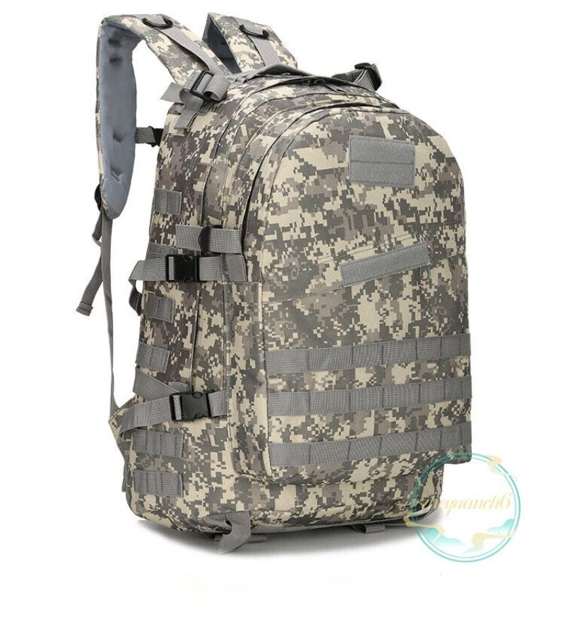 EZ W825 15.6" Heavy-Duty Outdoor Backpack – Camel Green  – Tactical Hiking & Camping Bag with Chest & Hip Belts (EXP027) (Copy)