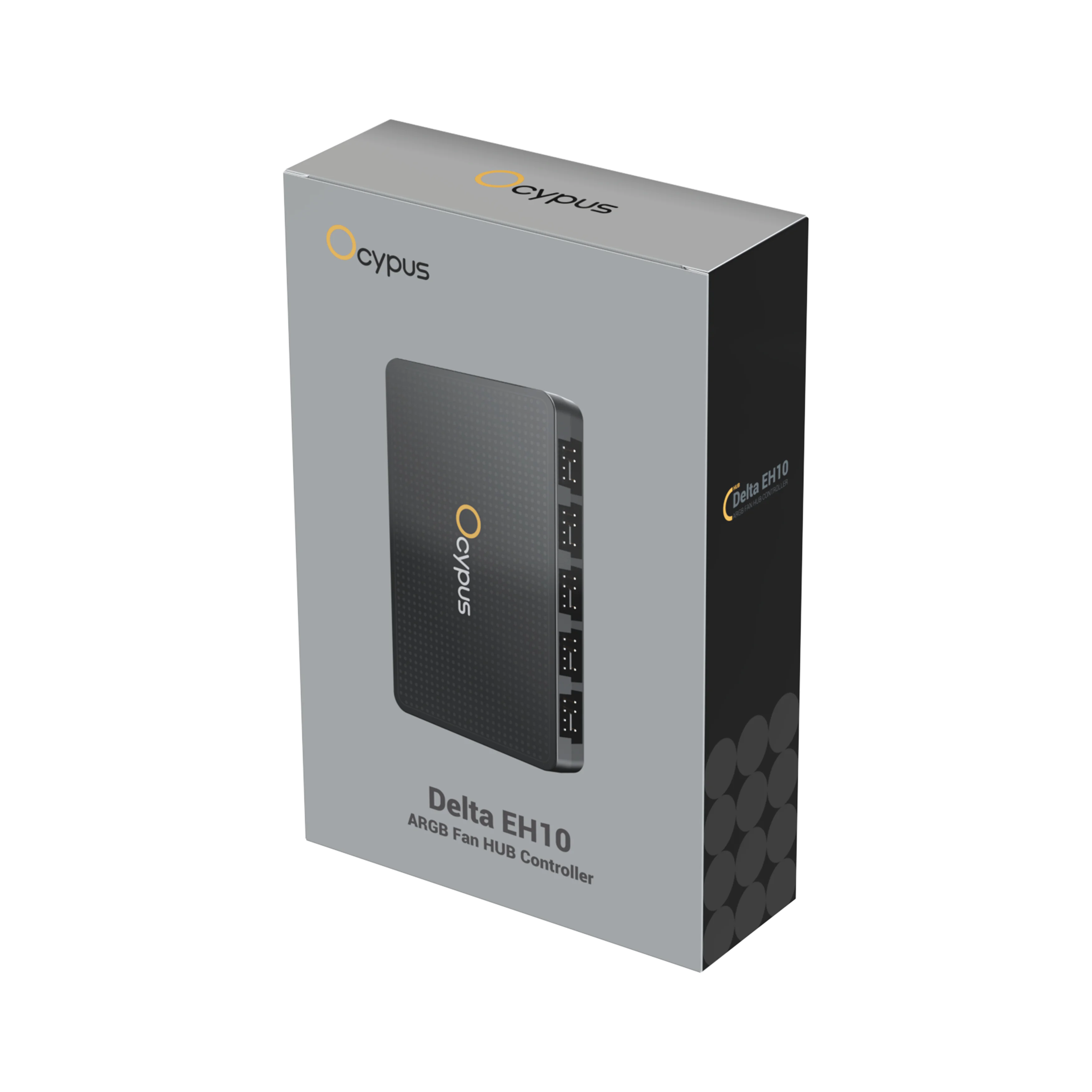 1731487108419c60232338be4166db2ddad54a7816a28 OCYPUS Delta EH10 ARGB Fan Hub Controller – Supports 10x 4-Pin PWM Fans + 10x 3-Pin ARGB, Magnetic Mount, SATA Power, Smart Safety, M/B Sync, Black - Image 8
