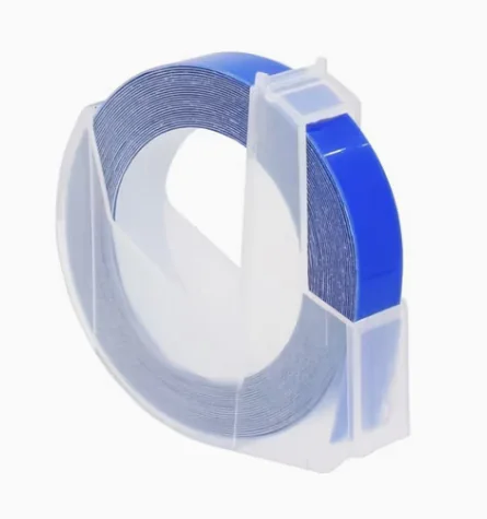 B90 9mm CYAN Label Printer Tape Roll – Durable Adhesive Label Roll for B90 Label Printer, Clear Print Output, Smudge-Resistant, Easy-Peel Design