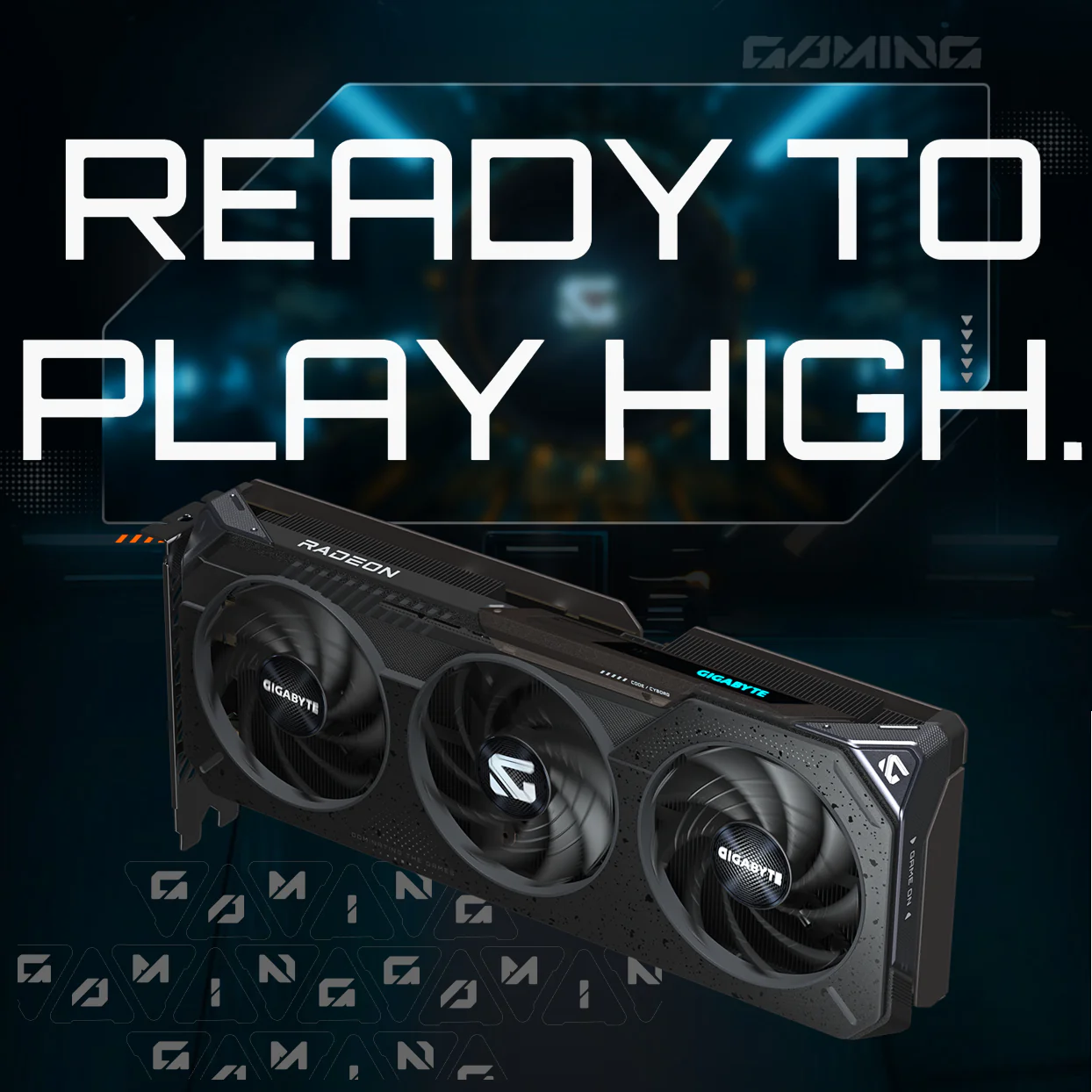 9VR9068XGO-00-G10 Gigabyte Radeon™ RX 9060 XT GAMING OC 8G Graphics Card With 8Gb Gddr6 128Bit, Windforce Cooling, Boost Clock Up To 3320Mhz, Pcie 5.0, Rgb Lighting, 8K Ready, Hdmi 2.1, Dp 2.1 Gigabyte Radeon RX 9060 XT Gaming OC 8G Graphics Card With 8GB GDDR6 128-Bit, WINDFORCE Cooling, Boost Clock Up To 3320MHz, PCIe 5.0, RGB Lighting, 8K Ready, HDMI 2.1, DP 2.1