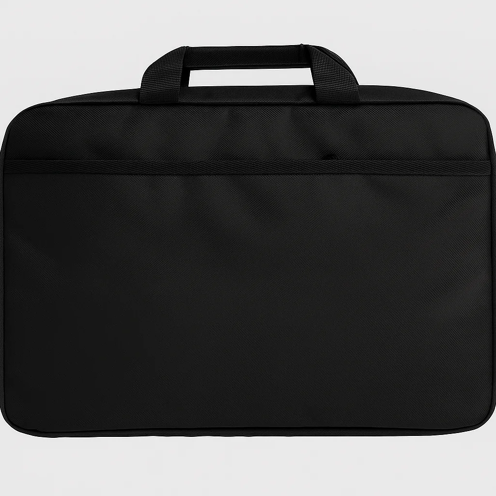Normal Laptop Bag – Fits 13–14" Laptops, Black, Durable Water-Resistant Material, Multiple Compartments, Padded Shoulder Strap, Lightweight