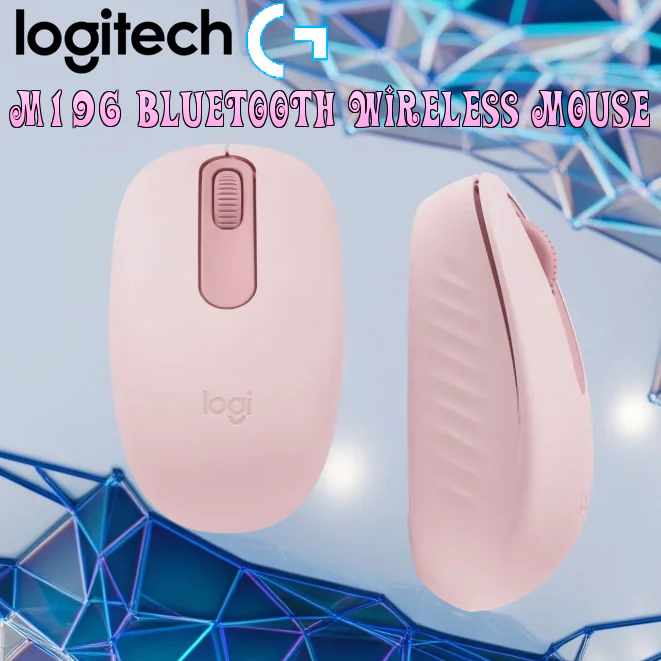 LOGITECH MOUSE M196 BLUETOOTH PINK