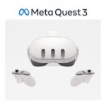 899-00594-01 META QUEST 3 4K 512GB Meta Quest 3 – Mixed Reality Headset With Snapdragon XR2 Gen 2, 4K+ Infinite Display, 512GB Storage, Passthrough View, TruTouch Haptics & Touch Plus Controllers – White