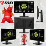 9S6-3CE89M-028 MSI MAG 275QPF X30 27" 300HZ 2K WQHD 0.5MS 2560*1440 MSI MAG 275QPF X30 27-Inch Rapid IPS WQHD 2560X1440 Gaming Monitor 300Hz Refresh 0.5ms GtG DisplayHDR 400 Adaptive-Sync AI Vision 95% DCI-P3 Ergonomic Arsenal Design