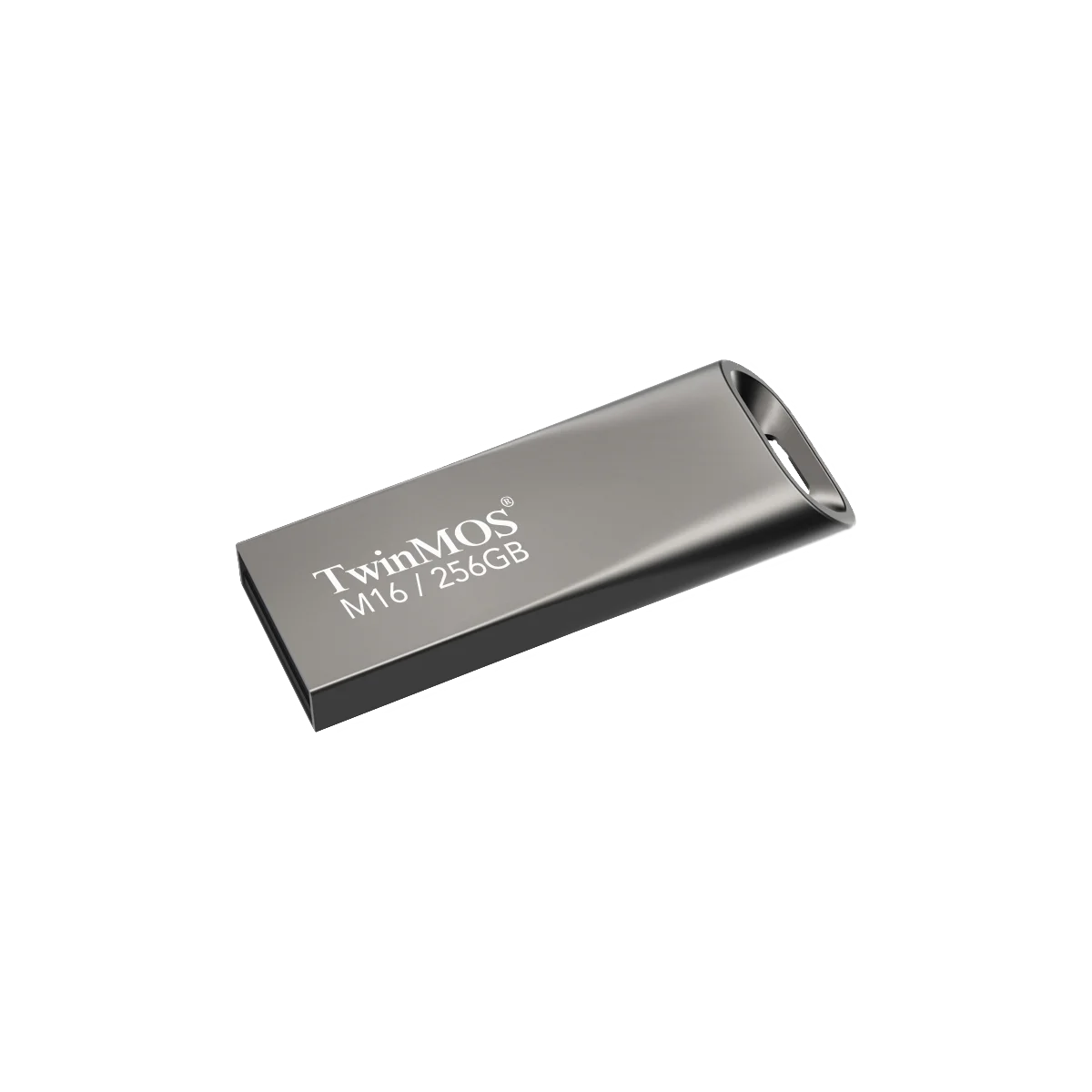 Product-IMage TwinMOS M16 Mobile Disk USB 3.2 Gen 1 256GB Metal Flash Drive With 5Gbps Bandwidth, 120MB/s Read, 60MB/s Write, Hot Swap, Plug And Play, Power Saving, Capless Design - Image 1
