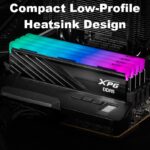 AX5U6000C3416G-ABRBK RAM XPG LANCER BLADE 32GB (16X2) RGB 6000MHZ BLACK XPG Lancer Blade 32GB (2 x 16GB) 288-Pin PC RAM DDR5 6000 (PC5 48000) Desktop Memory Model AX5U6000C3416G-DTLABRBK  ADATA XPG LANCER BLADE RGB DDR5 32GB kit (2 x 16GB) 6000MHz CL34 (PC5 48000) 1.35V Dual Channel Gaming Memory – Low-Profile Heatsink, RGB Sync, PMIC Power Control, for Intel XMP 3.0 & AMD EXPO | BLACK ~ AX5U6000C3416G-DTLABRBK