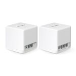 MERCUSYS Halo H60X AX1500 Whole Home Mesh Wi-Fi System 2-Pack – Dual-Band 1500 Mbps, Covers 4,000 ft², Connects 100+ Devices, Seamless Roaming, Full Gigabit Ports - Image 3
