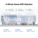 MERCUSYS Halo H60X AX1500 Whole Home Mesh Wi-Fi System 2-Pack – Dual-Band 1500 Mbps, Covers 4,000 ft², Connects 100+ Devices, Seamless Roaming, Full Gigabit Ports - Image 6