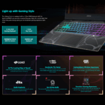 9S7-15Q342-298 MSI CYBORG 15 B2RWEKG-298XAE CORE 7 240H/16GB RAM/512GB SSD/RTX 5050 8GB MSI CYBORG 15 B2RWEKG Intel® Core 7 240H | 16GB DDR5 RAM ; 512GB SSD NVMe | RTX 5050 (8GB) | 15.6-inch FHD 144Hz IPS-Level | 4-Zone RGB Eng/Ara Keyboard | DOS | Odyssey Grey