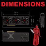 REAPER-9070XT-16G POWER COLOR REAPER RX9070XT 16GB 3 FANS PowerColor Reaper AMD Radeon™ RX 9070 XT 16GB GDDR6 , PCIe 5.0 , RDNA 4 , Boost Clock 2970 MHz, 4096 Stream Processors, Triple Fan Cooling , AI FidelityFX Super Resolution 4 , AMD HYPR-RX , 8K , Dual 8-Pin , 1 x HDMI 2.1 3 x DisplayPort 2.1