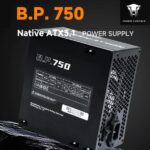Jungle Leopard BP750 Reformation 750W Modular Power Supply – 80+ Bronze, ATX 3.1 & PCIe 5.0 Ready, Silent 120mm Hydro Fan, Compact Design, Reliable Gaming PSU - Image 3