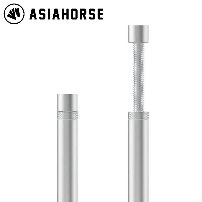 Asiahorse Lifting Jack Plus GPU Holder – Adjustable Support Bracket 75mm to 120mm Height, Anti-Sag Design for Graphics Cards, Compact & Durable Silver - Image 1