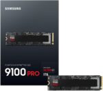 SAMSUNG 9100 PRO 1TB PCIe 5.0 NVMe M.2 SSD – Gen5 14,700MB/s Read, 13,300MB/s Write, AI & Gaming-Optimized, 5nm Controller, Magician Software, Black (No Heatsink) - Image 2
