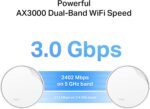 TP-Link Deco X50-PoE AX3000 Mesh WiFi 6 System – Dual-Band 2402+574 Mbps, PoE & DC Power, AI-Driven Seamless Coverage up to 6,500 ft², 2.5 Gbps Ports, HomeShield Security - Image 11