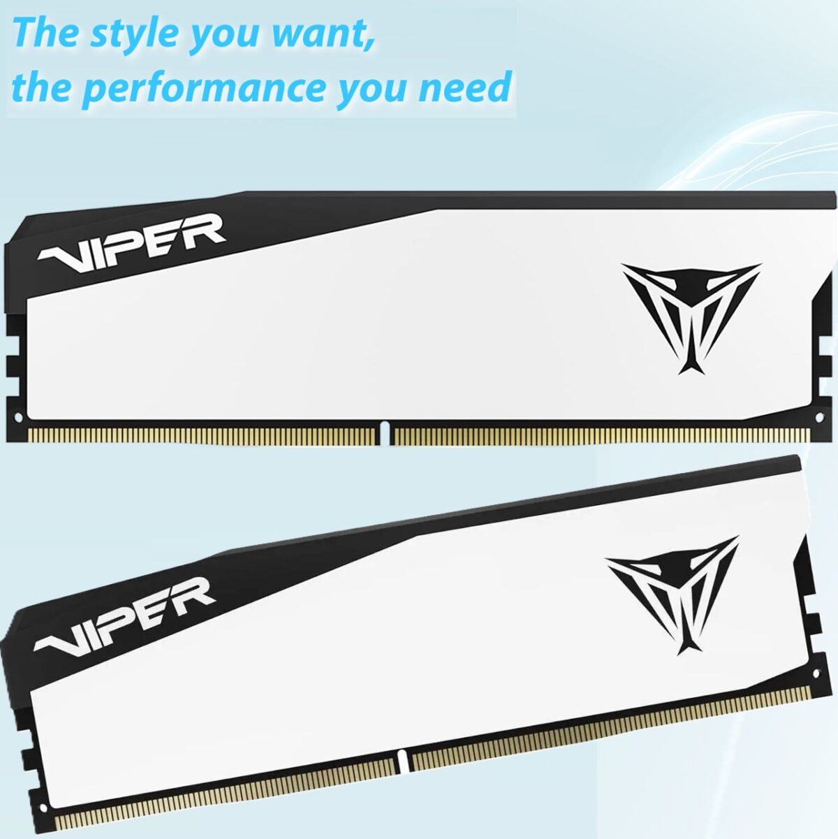 VEB516G6030W RAM PATRIOT 16GB DDR5 6000 MHZ WHITE CL30 Patriot Viper Elite 5 DDR5 RAM 16GB 6000MT/s CL30 1.35v (PC5 48000) UDIMM Desktop Gaming Memory Single Module Compatible with Intel XMP/AMD Expo | WHITE ~  VEB516G6030W