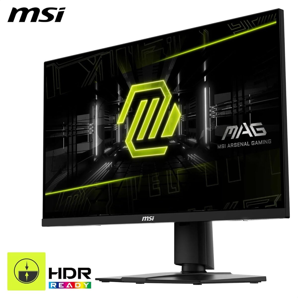 MSI MAG 275F 27" FHD 180Hz 0.5ms Rapid IPS Gaming Monitor – Adaptive Sync, AI Vision, Anti-Flicker, Frameless Design, Ultra-Smooth Gameplay, Black (9S6-3CE21M-001) - Image 4