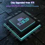 ATTACK SHARK X11-SE Ultra-Light Gaming Mouse – 59g Ergonomic Design, Tri-Mode BT5.2/2.4G/Wired USB-C, PixArt PAW3311 Sensor, 22,000 DPI, 5 Programmable Buttons, White - Image 10