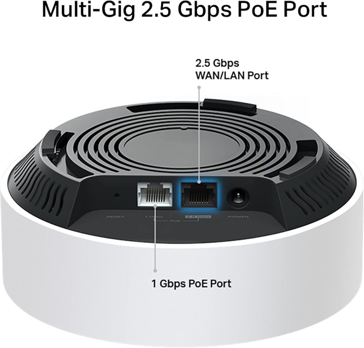 TP-Link Deco X50-PoE AX3000 Mesh WiFi 6 System – Dual-Band 2402+574 Mbps, PoE & DC Power, AI-Driven Seamless Coverage up to 6,500 ft², 2.5 Gbps Ports, HomeShield Security - Image 8