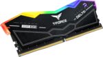 TEAMGROUP T-Force Delta RGB DDR5 16GB Kit (2x 8GB) 6000MHz CL38 1.25 – XMP 3.0 & AMD EXPO Support, On-Die ECC, 120° RGB Lighting, PMIC Power Management, High Stability Gaming RAM | BLACK ~ FF3D516G6000HC38ADC01 - Image 3