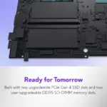 LAC16250-7568BLU-PUS DELL ALIENWARE 16 AURORA CORE 7 240G/32GB/1TB/5060/16" 2.5K/WIN 11 Alienware 16 Aurora Intel® Core™ 7 Processor (Series 2) 240H | 32GB DDR5 RAM ; 1TB NVMe SSD | RTX 5060 (8GB) | 16-inch WQXGA 120Hz | 1-Zone RGB Backlit Keyboard | BLUE AC16250