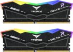 TEAMGROUP T-Force Delta RGB DDR5 16GB Kit (2x 8GB) 6000MHz CL38 1.25 – XMP 3.0 & AMD EXPO Support, On-Die ECC, 120° RGB Lighting, PMIC Power Management, High Stability Gaming RAM | BLACK ~ FF3D516G6000HC38ADC01 - Image 2
