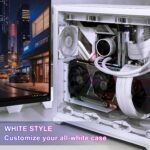 ASIAHORSE 18AWG 24-Pin ARGB Single SR Strimer – White | 120 LED Beads | 5V 3-Pin Sync with AURA, MSI, Gigabyte, ASRock | TPE Silicone-Sleeved Cable Extension - Image 4