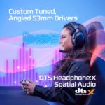 HyperX Cloud III S Black Wireless Gaming Headset – 120Hr Battery, Bluetooth & 2.4GHz, DTS® Spatial Audio, 53mm Angled Drivers, Dual Mic System, Premium Comfort, Multi-Platform Ready | OPEN BOX - Image 2