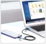 UGREEN-20884 UGREEN USB 3.0 A MALE TO TYPE C MALE CABLE NICKEL PLATING 2M-BLACK UGREEN USB 3.0 Type A Male To Type C Male Cable, 2 meters Nickel Plated, Data Transfer And Charging Support, Up To 5Gbps Speed And 3A Charging | BLACK ~ 20884