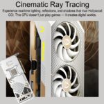 ZT-B50900Q-10P ZOTAC RTX 5090 SOLID OC 3X WHITE ZOTAC GAMING GeForce RTX 5090 SOLID OC White Edition – 32GB GDDR7, 21760 CUDA, 2422 MHz Engine Boost, Blackwell Architecture, DLSS 4 AI Power, IceStorm 3.0 Cooling, 4K 480Hz Mastery, And Spectra ARGB Style | WHITE ~ ZT-B50900Q-10P