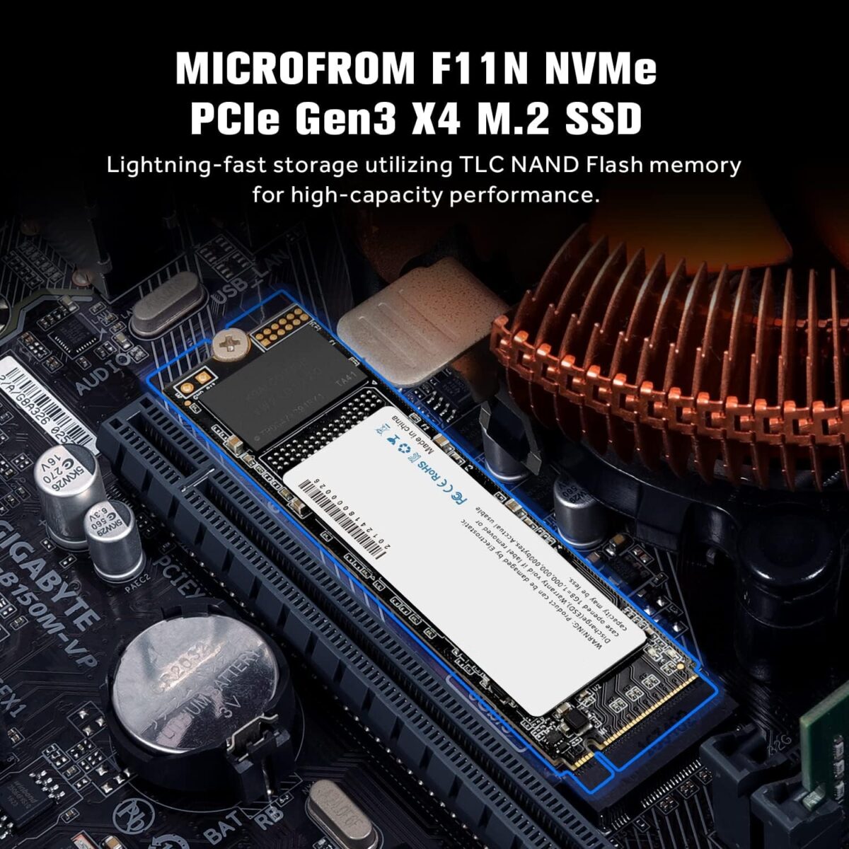 SL500NB-128GB-TBPS MOUSCHI M.2 NVME 2280 128GB GEN3 Mouschi M.2 NVME Gen 3 2280 SSD 128GB – Fast 3500MB/s Read, 3300MB/s Write, High-Performance Solid State Drive For Gaming, Editing, And Lightning Boot Speeds