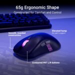 90MP04A0-BMAA00 ASUS ROG KERIS II ORIGIN P722 RGB MOUSE ASUS ROG Keris II Origin Wireless Gaming Mouse – Right-Handed Ergonomic, 65g, Tri-Mode Connectivity, 42K DPI, up to 127Hr Battery, ROG AimPoint Pro Sensor RGB 3-Zone Lighting 8000Hz Polling Rate Paracord PTFE Feet, Web-Based Configuration, PC/Mac Support | BLACK ~ 90MP04A0-BMAA00